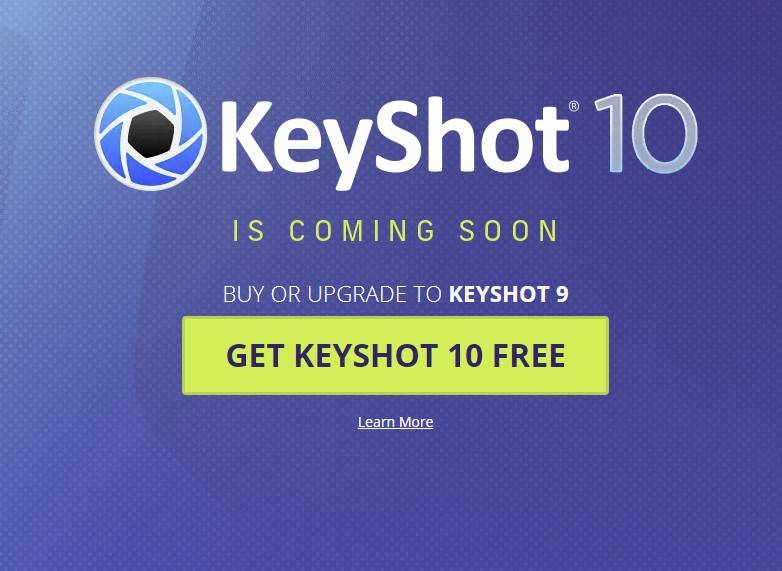 Keyshot upgraden und keyshot 10 kostenlos for free bekommen