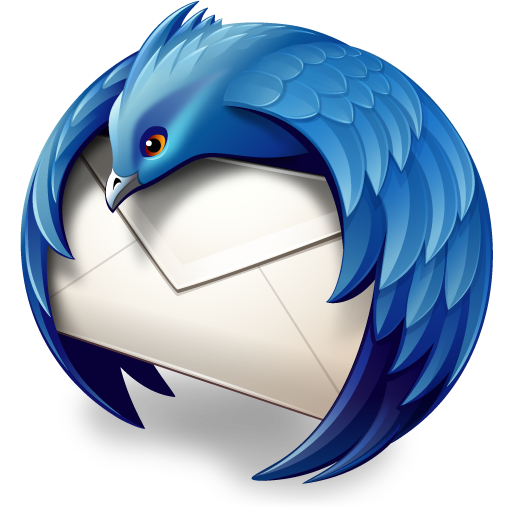 hier wird erklärt wie der einfachste und schnellste umzug mit thunderbird geht - das ist auch das logo des e-mail programms
